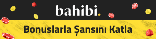 Bonuslarla şansını katla mesajı bulunan Bahibi bannerı